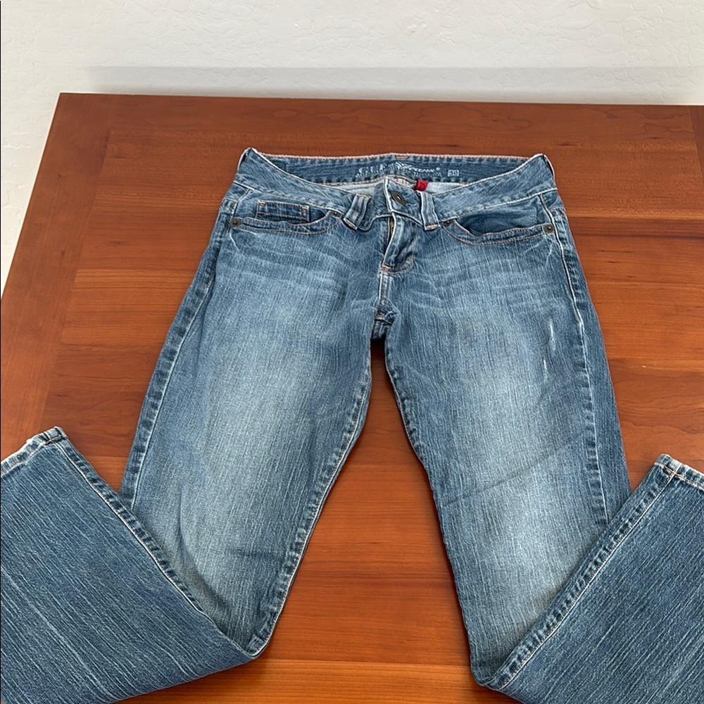 Guess y2k low rise Straight Leg Jeans size 30 blue